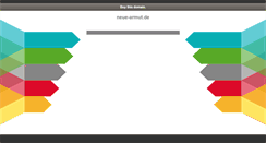 Desktop Screenshot of neue-armut.de