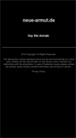 Mobile Screenshot of neue-armut.de