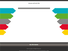 Tablet Screenshot of neue-armut.de
